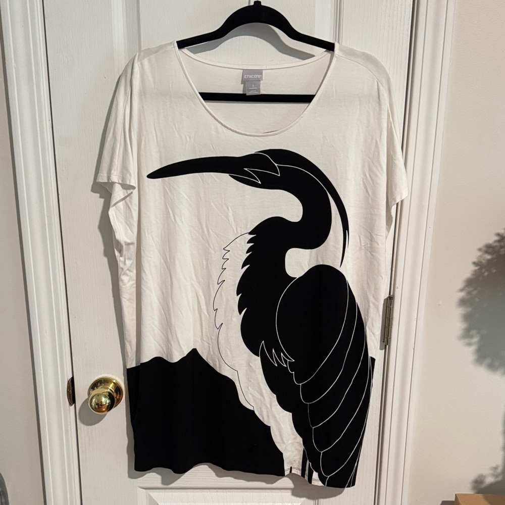 Chico's Cap Sleeve Tunic